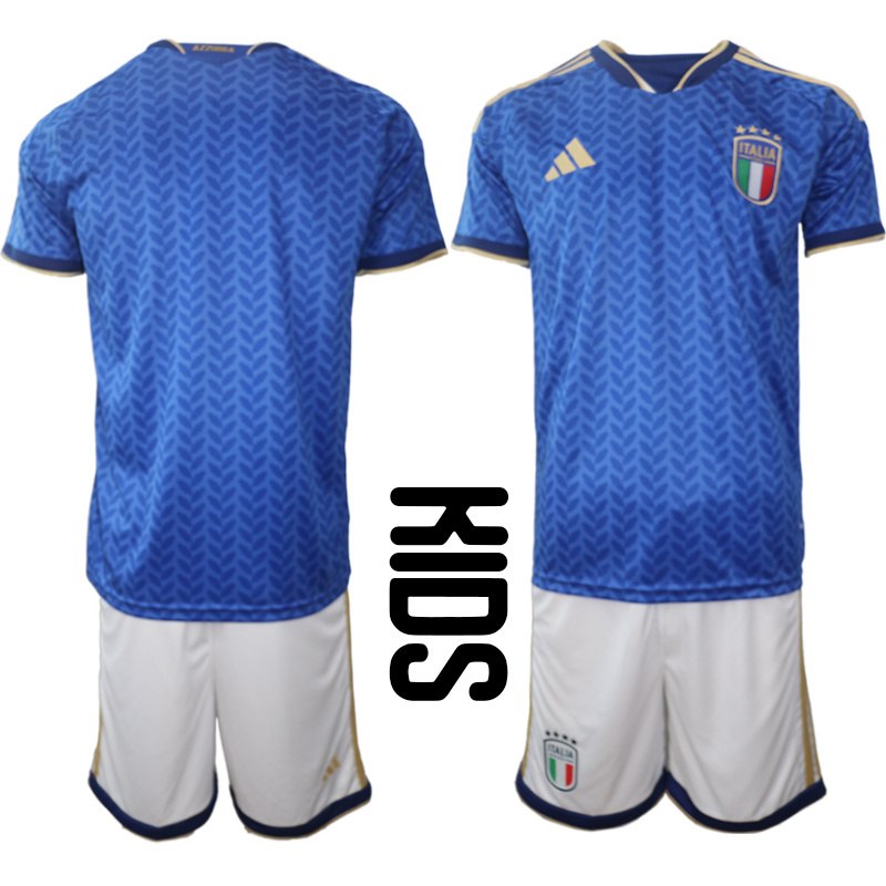 Youth Italy home 011 style 2026 World Cup Soccer jersey->youth soccer jersey->Youth Jersey